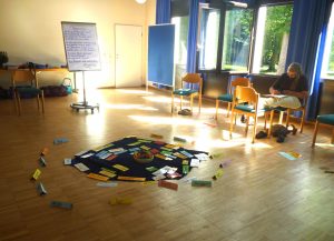 Labyrinth Seminar: Meine Mitte finden, Evangelische Stadtakemie, Referentin: Mechthild Messer, Beruf und Biografie